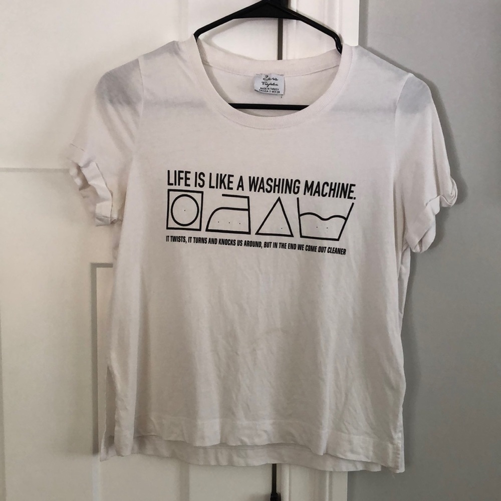 Slightly cropped tee